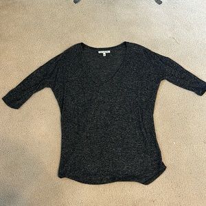 Express V-Neck 3/4 Sleeve Top Size XS